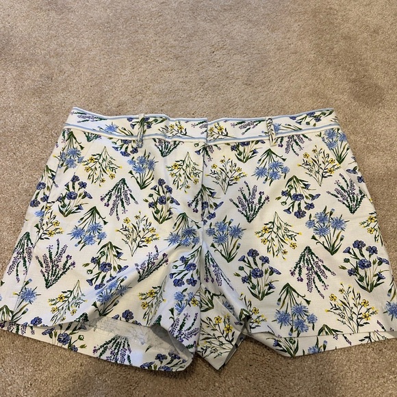 Loft Bouquet Seersucker Riviera Shorts 6 NWT - Picture 4 of 6